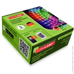 LED стрічка Eurolamp Розумна світлодіодна стрічка IP20 12 В кольоровий (RGB) LED/SET-5M/RGB