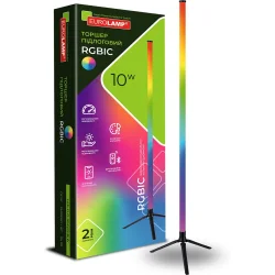 Торшер Eurolamp Торшер без цоколя зелений LED-FLD-10W(RGB)W
