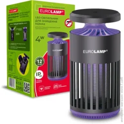 Приманка Eurolamp Лампа для знищення комах MK-4W(LED/F)