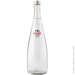 Вода минеральная Evian негазированная в стекле 0.752 л (3068320103389)