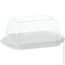 Маслянка Excellent Houseware Масляна з пластиковою кришкою 18,5x11x7,5 см