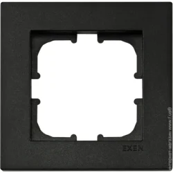 Exen Рамка одномісна Karell універсальна чорний 200-140000-101