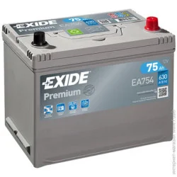 Автомобильный аккумулятор Exide Premium 6Ct-75 Азія Євро (Ea754)