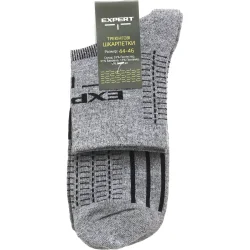 Термошкарпетки Expert Шкарпетки трекінгові під кросівки р.44-46 grey