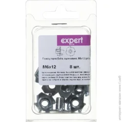 Гайки Expert Fix Гайка меблева наполеглива М 6 8 шт.