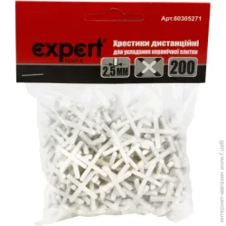 Expert Tools Крестики для плитки 2,5 мм 200 шт./уп (60305271)