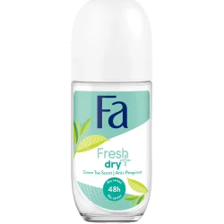 Дезодорант для жінок FA Fresh & Dry Зелений чай кульковий 50 мл (4015000533904)