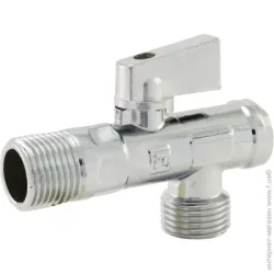 Fado Кран приборный  1/2"x1/2" угловой с фильтром (KZ10)