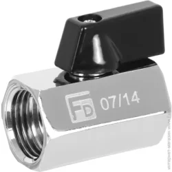 Fado Кран шаровой MINI 1/2" внутр.-внутр. резьба (KM01)