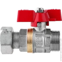 Fado Кран кульовий PN40 3/4 "з накидною гайкою (KG)