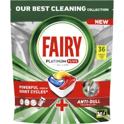 Капсули для посудомийних машин Fairy Platinum Plus All-in-One 36 шт (8700216236232)