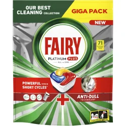 Капсулы для посудомоек Fairy Platinum Plus All-in-One 71 шт (8700216236126)