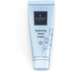 Famirel Крем для рук та нігтів Hands&Nails із брудом Мертвого моря 100 мл 112 г 30 шт.