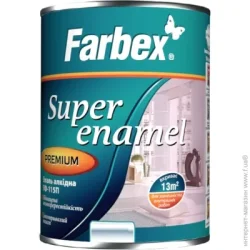 Farbex Эмаль алкидная ПФ-115П желто-коричневый глянец 0,9кг