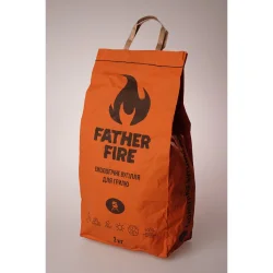 Средство для розжига Father Fire Уголь древесный 2 кг