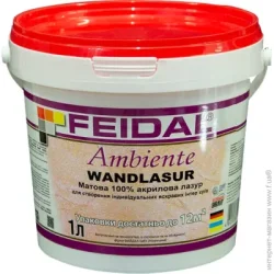 Feidal Лазурь Ambiente Wandlasur бесцветный 1 л