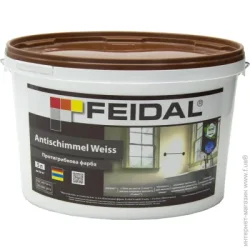 Feidal Фарба акрилова Antischimmel Weiss мат білий 5л