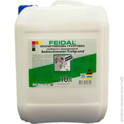 Feidal Грунтовка фунгицидная Antischimmel-Tiefgrund противогрибковая 10 л