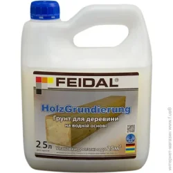 Feidal Ґрунтовка фунгіцидна Holz Grundierung для деревини 2.5 л