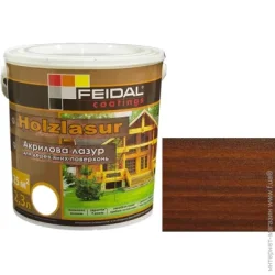 Feidal Лазур Holzlasur горіх шовковистий глянець 2,3 л