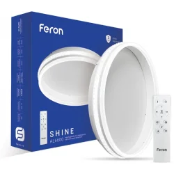 Feron Светильник потолочный AL6600 70W SHINE белый 3000-4500-6000 К