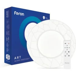 Feron Светильник светодиодный Luna AL6040 с пультом ДУ 72 Вт белый 2700-6500 К