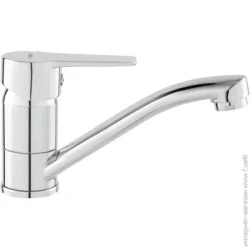 Змішувач для умивальника Ferro Rennto хром з поворотним виливом (BNT2A)