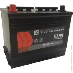 Автомобильный аккумулятор Fiamm Titanium Black 70Ah 540A 12V «+ » слева (FIM 7905184)