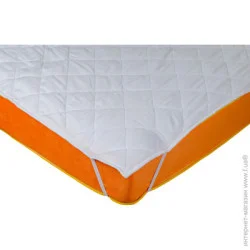 Fine Sleep Односторонній мікрофібра стьобаний з кутовими фіксаторами 1100х1900 мм сумка (735212320-110190)