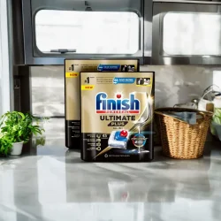 Таблетки для посудомийних машин Finish Ultimate Plus All-in-One 90 шт (7596903)