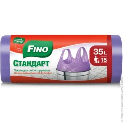 Fino (Мелочи Жизни) Мішки для сміття з стандартними ручками 35 л