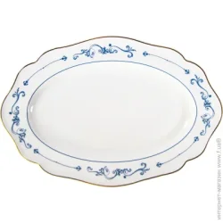 Блюдо Fiora Блюдо овальное Austen 35,4x24,3 см фарфор