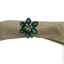 Серветниця Fiora Кільце для серветок Emerald Green