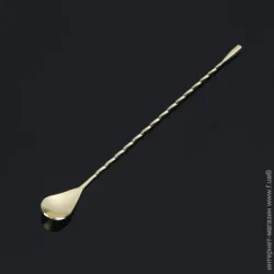 Fiora Ложка коктейльная Ravena Gold 30 см нержавеющая сталь
