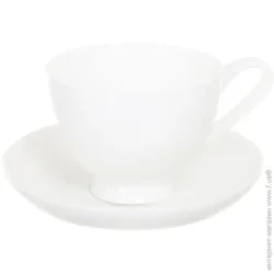 Чашка Fiora Чашка с блюдцем Serenity 190 мл - фарфор