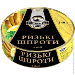 Рибна консерва Fish Line Шпроти в олії Ризькі 160 г