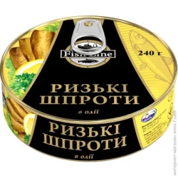 Рибна консерва Fish Line Шпроти в олії Ризькі з/б 240г