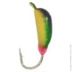 Крючок для рыбалки Fishing Roi Мормышка банан рижский вольфрам с ушком 3 мм 0,56GR YN5UV