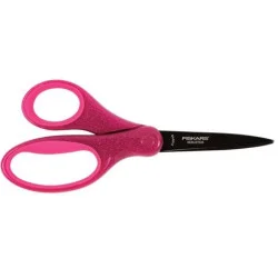 Fiskars Ножницы детские 18 см для левши и правши 10+  блестяще-розовые