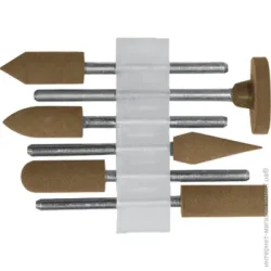 Комплект насадок FIT Набор насадок резиновых полировальных 6 шт 36922