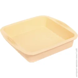 Flamberg Форма для выпекания квадратная Peach&Brown series 26,5х25х5 см персиковый