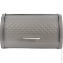 Flamberg Хлебница Rhombus 39х28х18,5 см серый