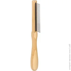 Расческа Flamingo Гребешок BAMBOO со средними зубчиками для собак 21х3,9 см