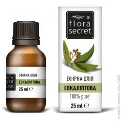 Жидкость для аромадиффузора Flora Secret Эфирное масло евкаліптове 25 мл