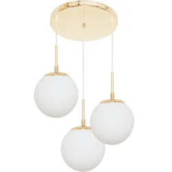 Светильник Focus Light Подвес 3x60 Вт E27 золото S0195-3