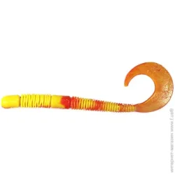 Силиконовая приманка FOX Червь Crawler 100 мм 6 шт. №26