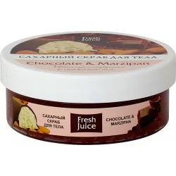 Скраб (пилинг) Fresh Juice Chocolate & Marzipan с маслом ши (4823015925788)
