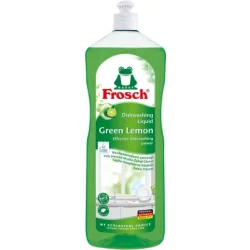 Бальзам для мытья посуды Frosch Зелёный лимон 1000 мл (4009175148094)