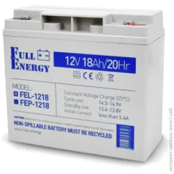 Аккумулятор для ИБП Full Energy FEL-1218 12V/18Ah GEL