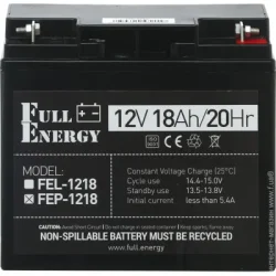 Аккумулятор для ИБП Аккумулятор для ИБП Full Energy FEP-1218 12V/18Ah AGM